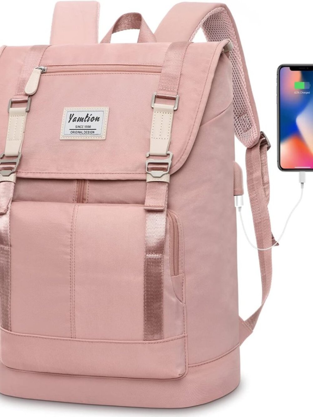 Women Backpack Schoolbag for Teen Girls,College Student Bookbag for 17 Inch Lapt